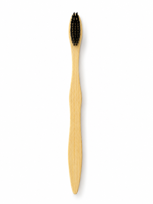 4-Piece Bamboo Toothbrush Combo | Eco-Friendly Soft Bristle Toothbrush (19 cm)