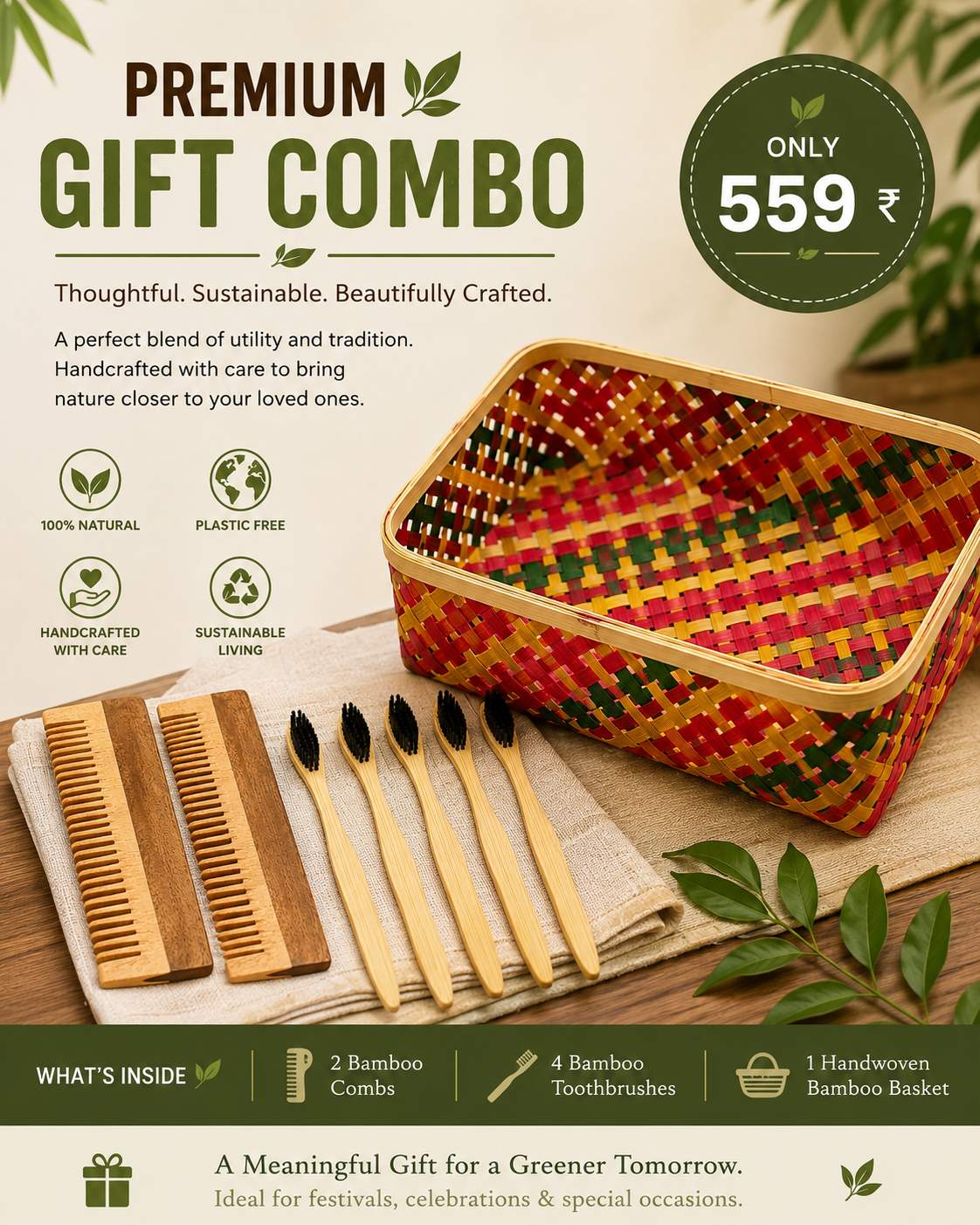 Premium Gift Combo – A Sustainable Gift with Purpose