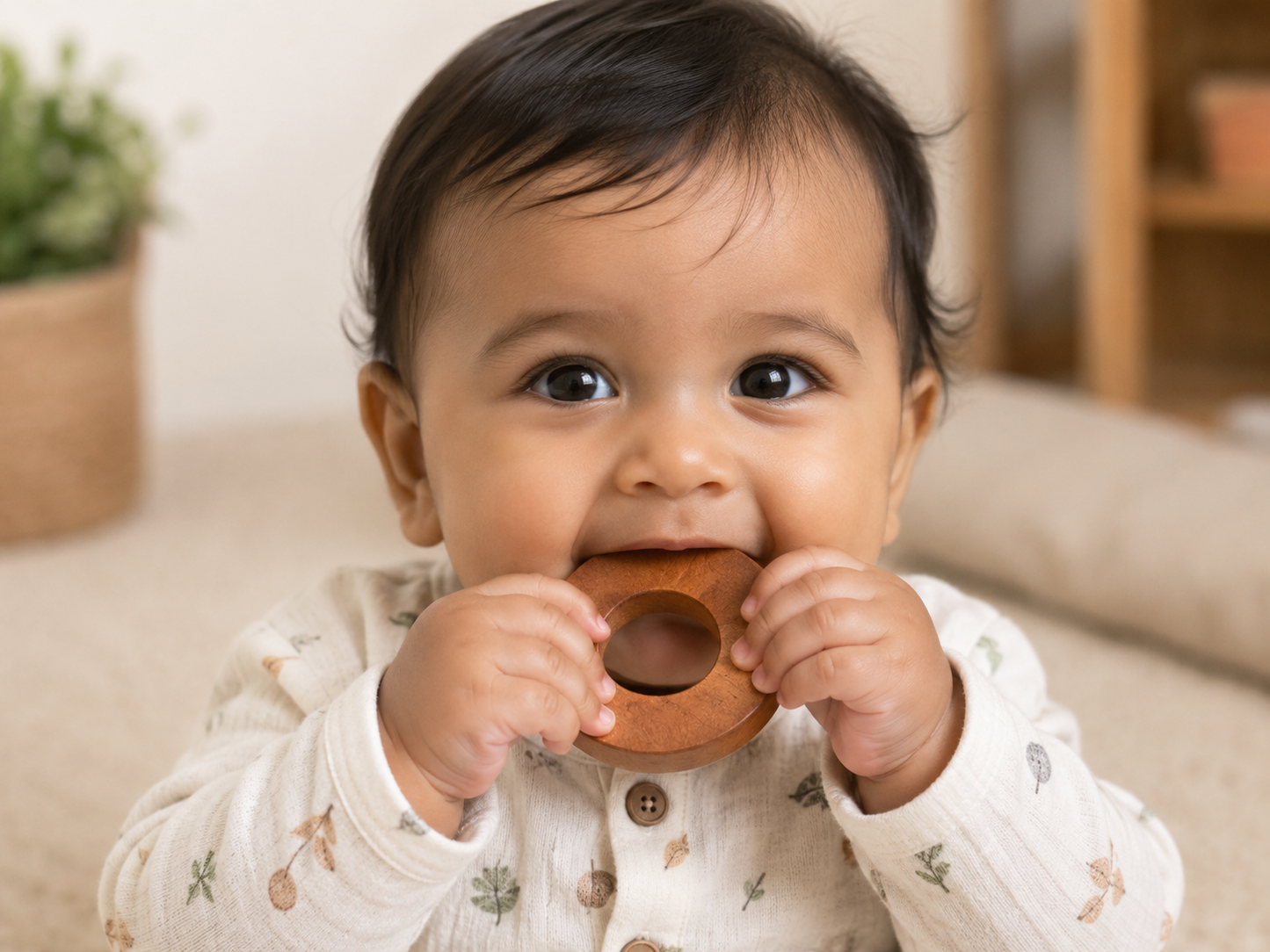 Neem teether - circle