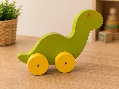 Dino push toy