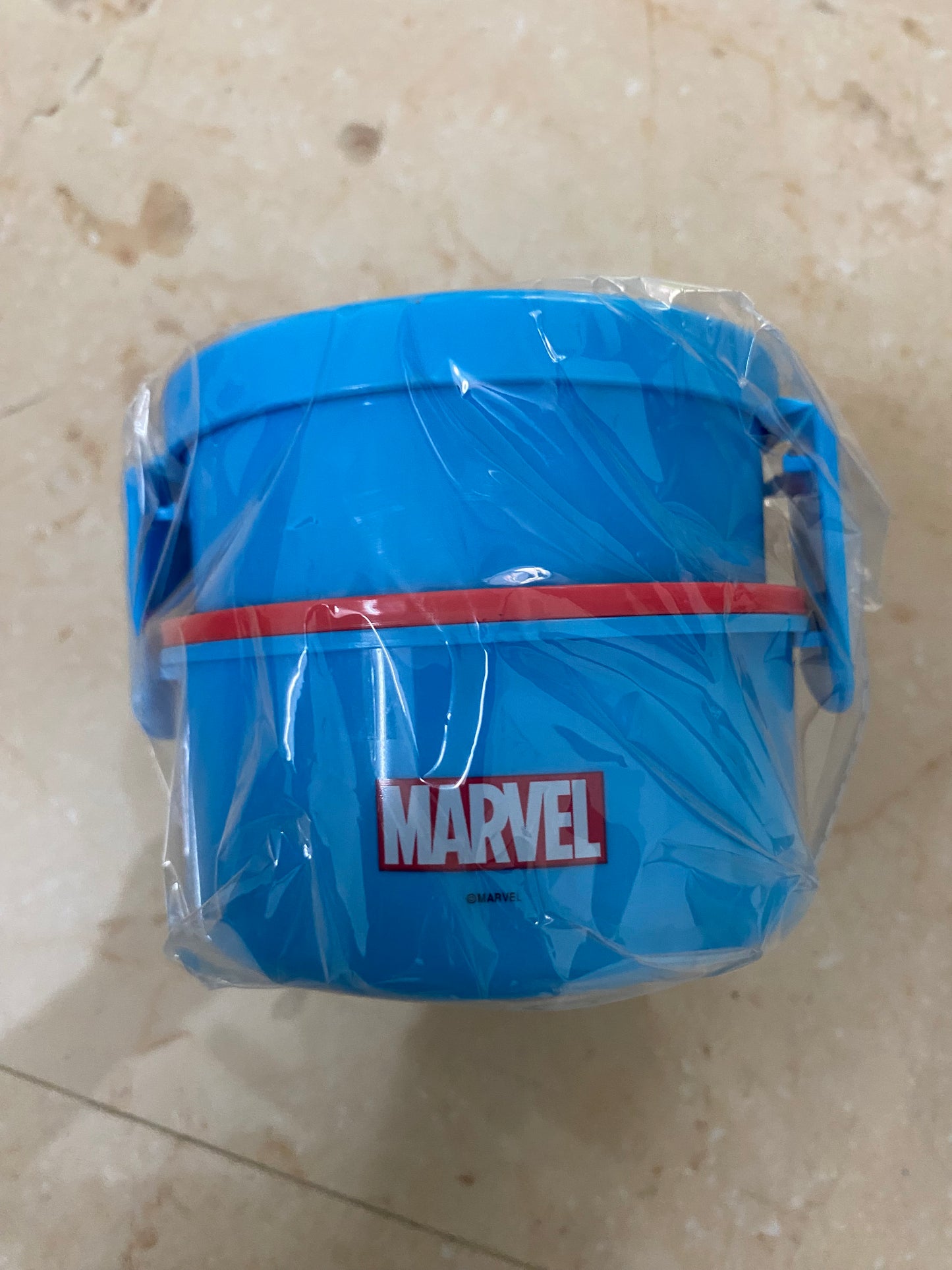 Marvel Captain America Kids Tiffin Box | Leak-Proof Lunch Box | BPA-Free | School Lunch Box for Boys & Girls