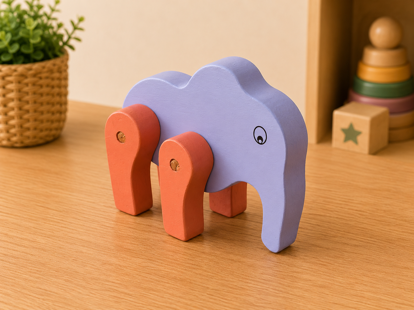 Animated toy - Elephant