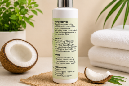 STASHO Coconut Milk Shampoo | Pure Coconut Care for Healthy, Beautiful Hair