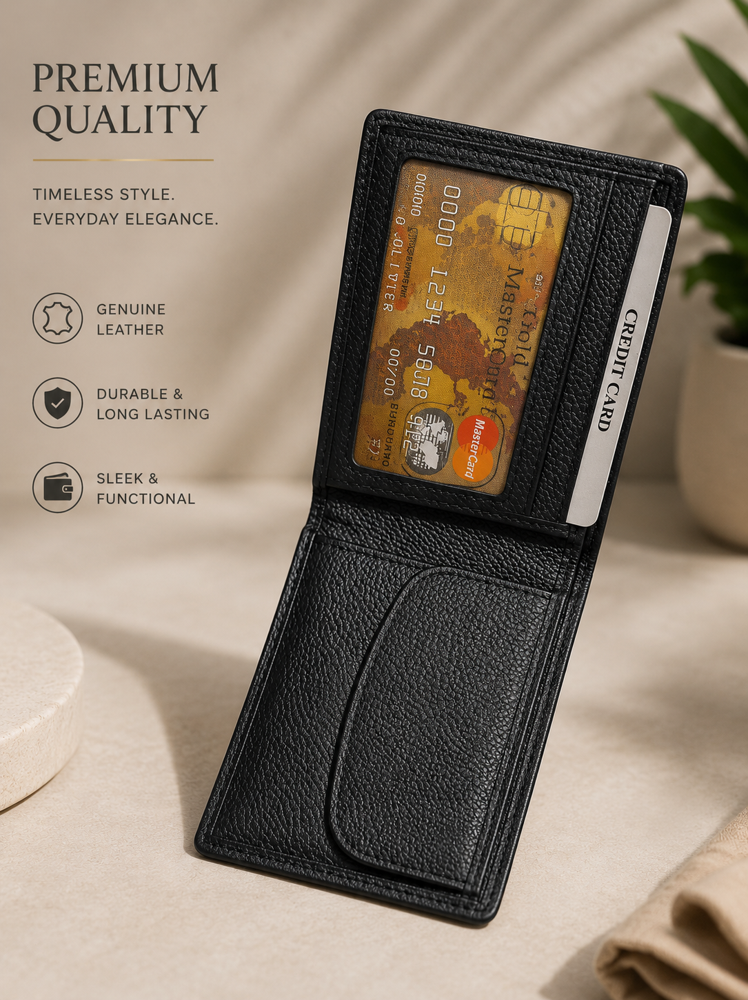 Prodtro Premium Ambur Leather Walle