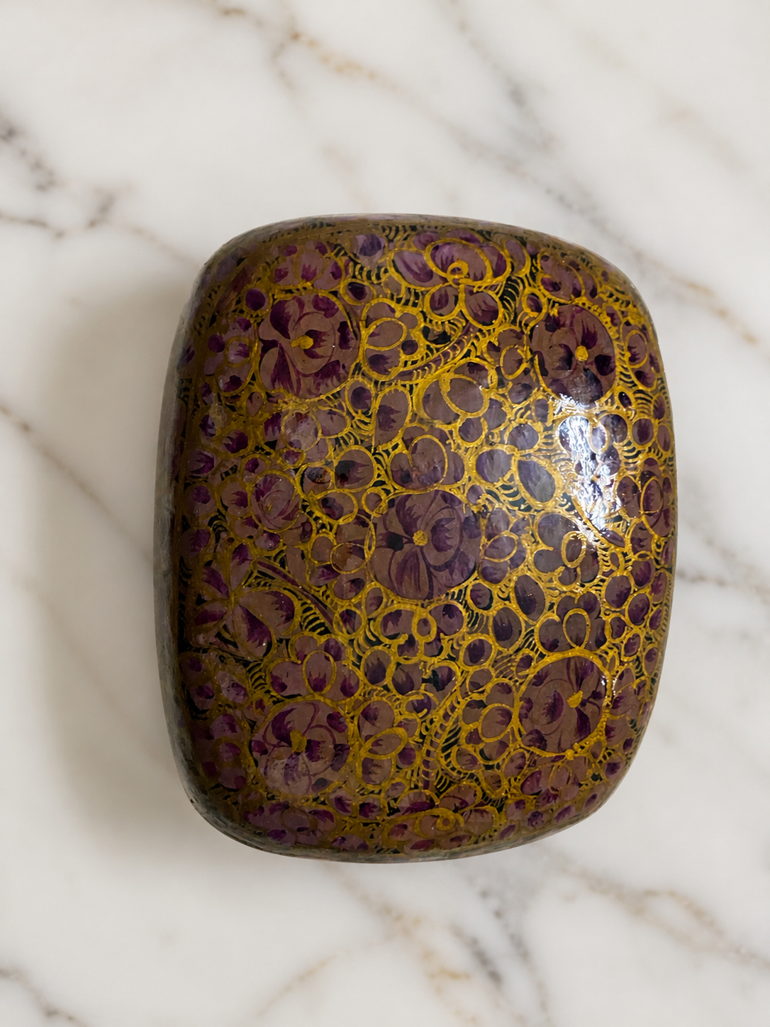 Handcrafted Floral Trinket Box