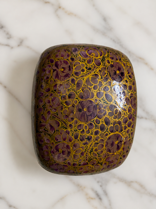 Handcrafted Floral Trinket Box