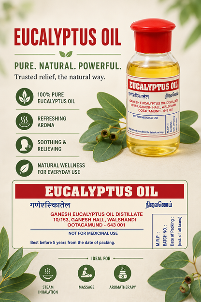 Eucalyptus oil from Ooty - Prodtro basic