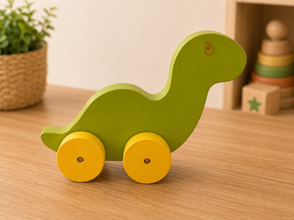 Dino push toy